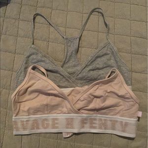 NWOT SavageXFenty bralettes
